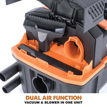 Evolution R15VAC 1000 Watt 15L Wet & Dry Workshop Vacuum Cleaner Dust Extractor With 1700W Power Take-off_Refurbished Grade-B