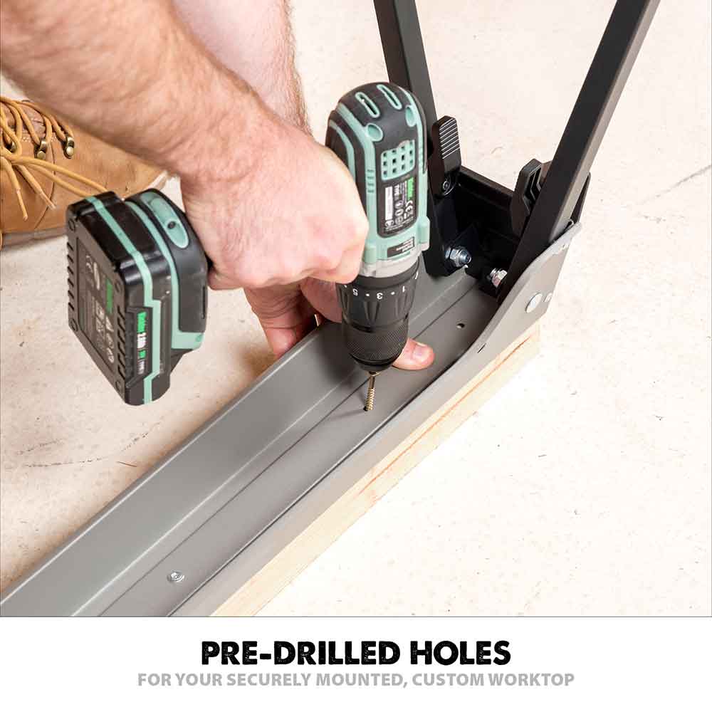 Evolution R185CCS 185mm Circular Saw & 500kg Saw Horse Bundle