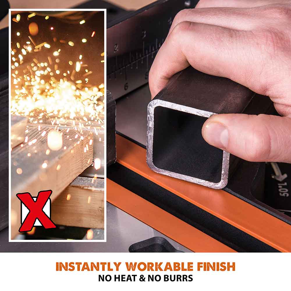 Evolution R185SMS+ 185mm Sliding Mitre Saw & Stand Bundle