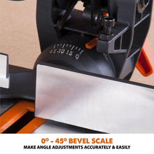 Evolution R210CMS+ Compound Mitre Saw With Extra Wood Blade Bundle