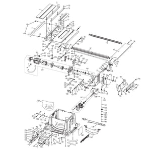 Evolution R255PTS Spare Parts (Table Top & Body)