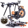 Evolution R255SMS-DB+ 255mm Double Bevel Mitre Saw & Stand Bundle