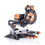 Evolution R255SMS-DB+ 255mm Double Bevel Sliding Mitre Saw With 28T TCT Multi-Material Cutting Blade