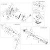 Evolution R255SMS-DB+ Sliding Mitre Saw Spare Parts (Head)