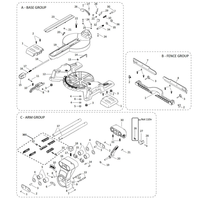 21+ Dewalt Dws780 Parts Diagram