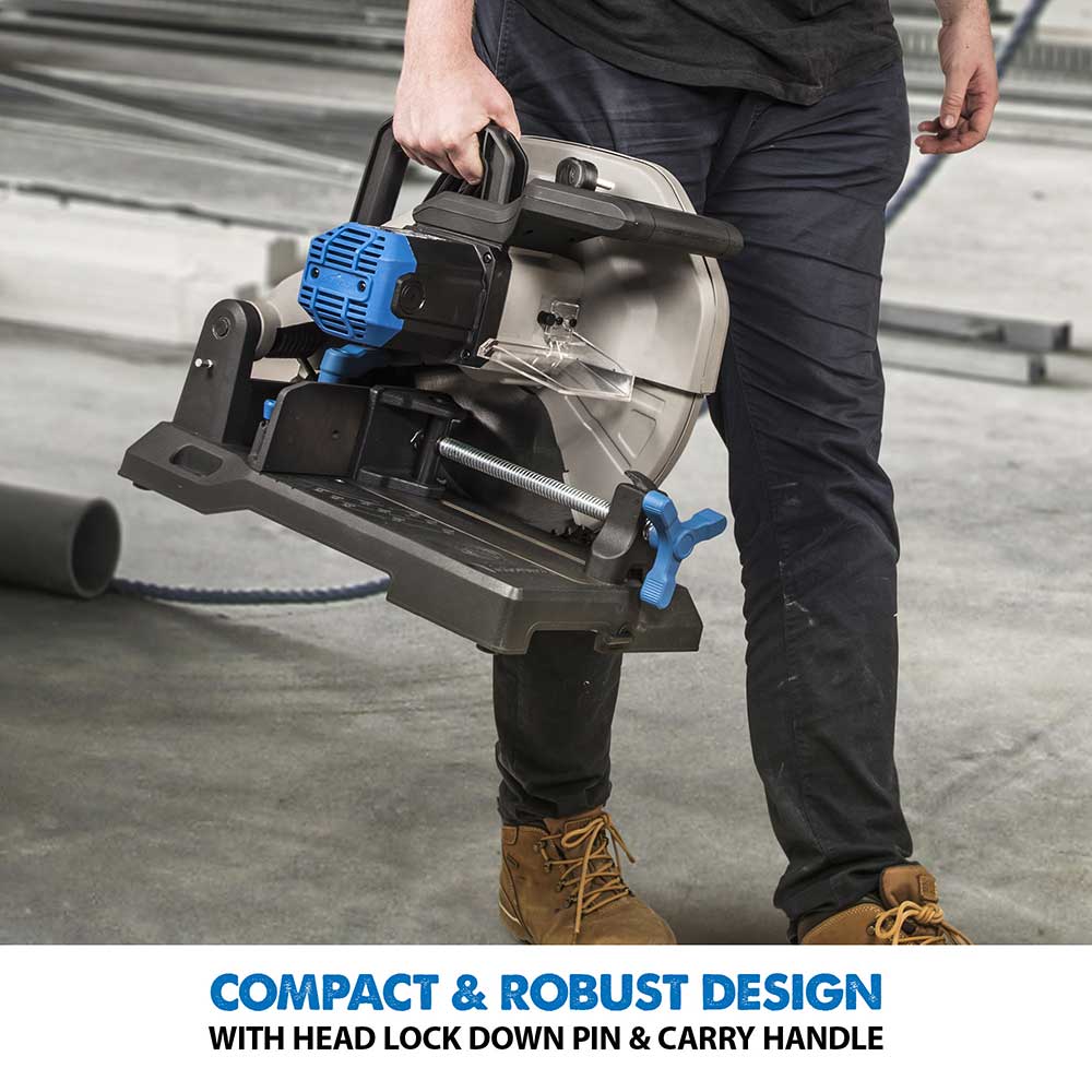 Evolution S355CPS 355mm Metal Cutting Chop Saw and Chop Saw Stand Bundle