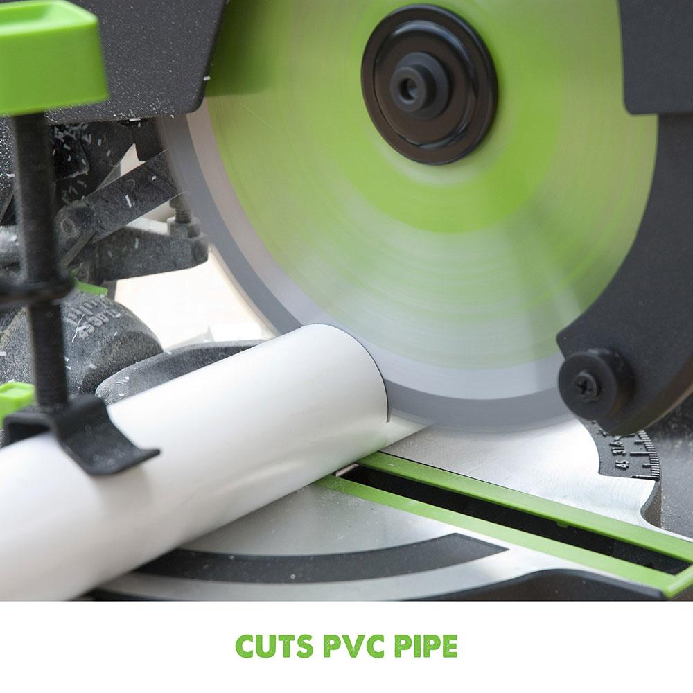 Evolution F210CMS 210mm Compound Mitre Saw With TCT Multi-Material Cutting Blade (230v)