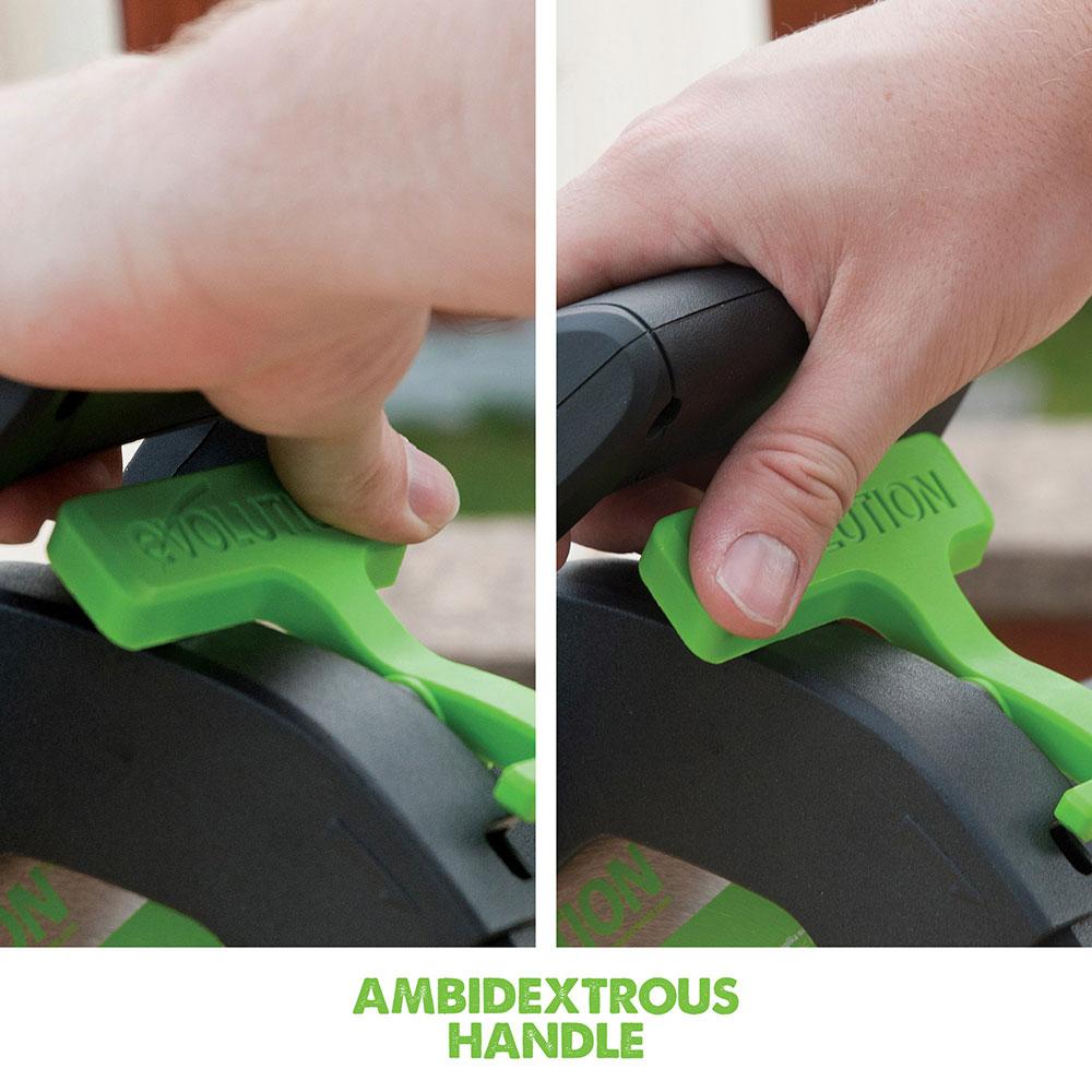 Evolution F210CMS 210mm Compound Mitre Saw With TCT Multi-Material Cutting Blade (230v)