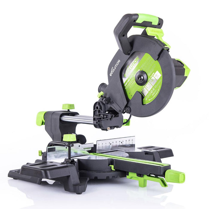 Evolution double deals bevel mitre saw