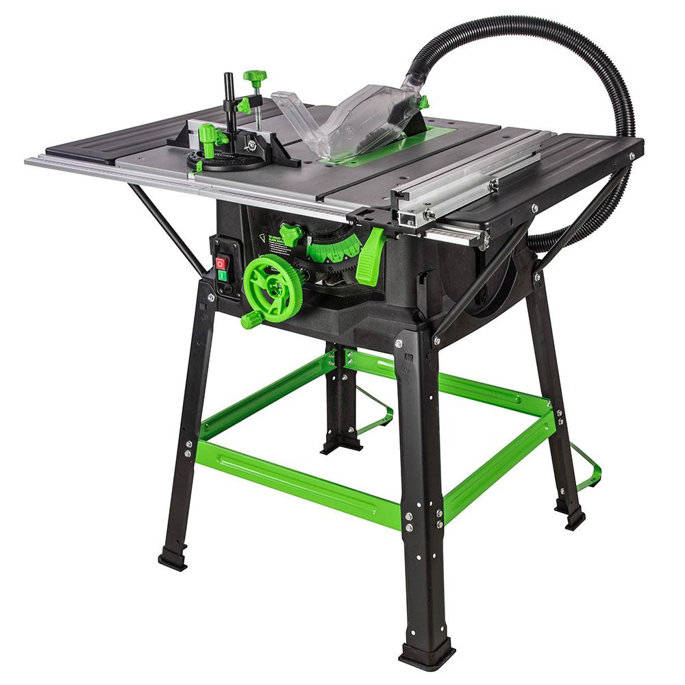 Evolution FURY5-S 255mm Table Saw With TCT Multi-Material Cutting