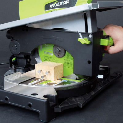 Evolution FURY6 210mm Convertible Table/Mitre Saw  (230v) Discontinued