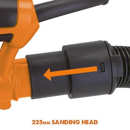 Evolution Handheld Dry Wall Sander 1050W, 240V | EB225DWSHH