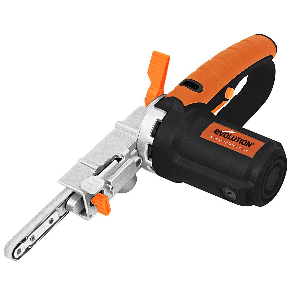 Evolution 400w Electric Thin Belt Sander Power File 230v With 12 Belts ...