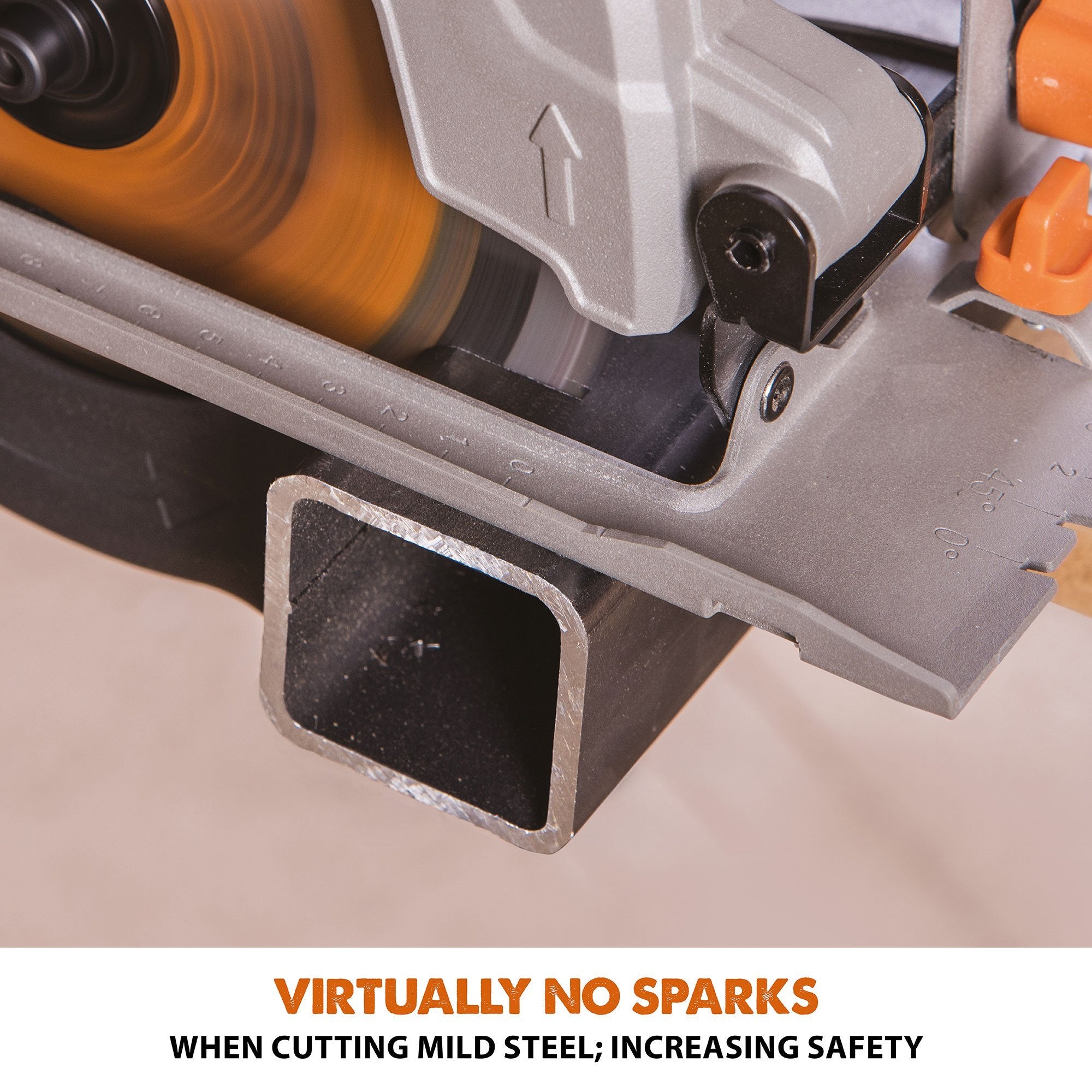 Evolution R165CCSL 165mm Circular Saw with TCT Multi-Material Cutting Blade