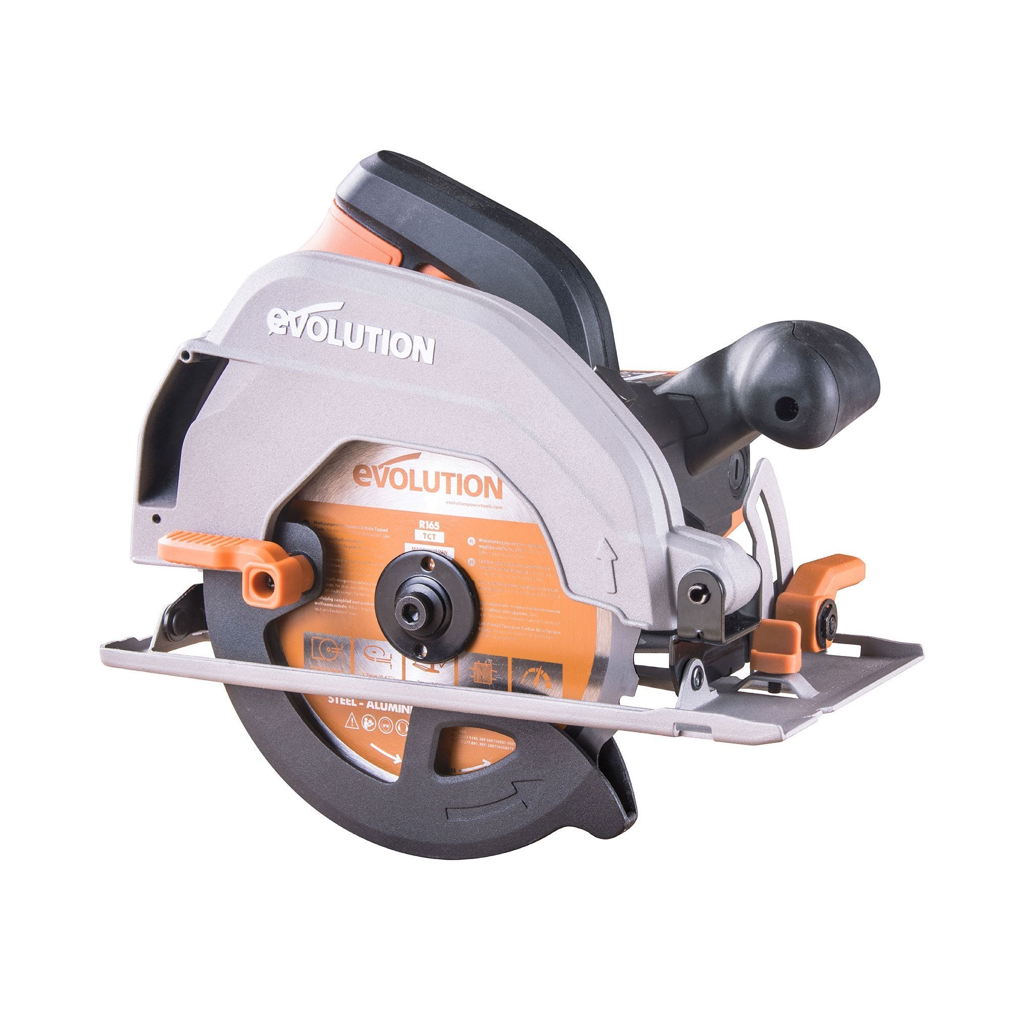 Evolution R165CCSL 165mm Circular Saw with TCT Multi-Material Cutting ...