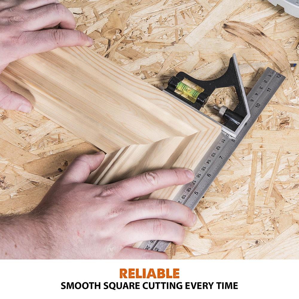 Evolution R185CCSX+ 185mm Circular Saw with TCT Multi-Material Cutting Blade