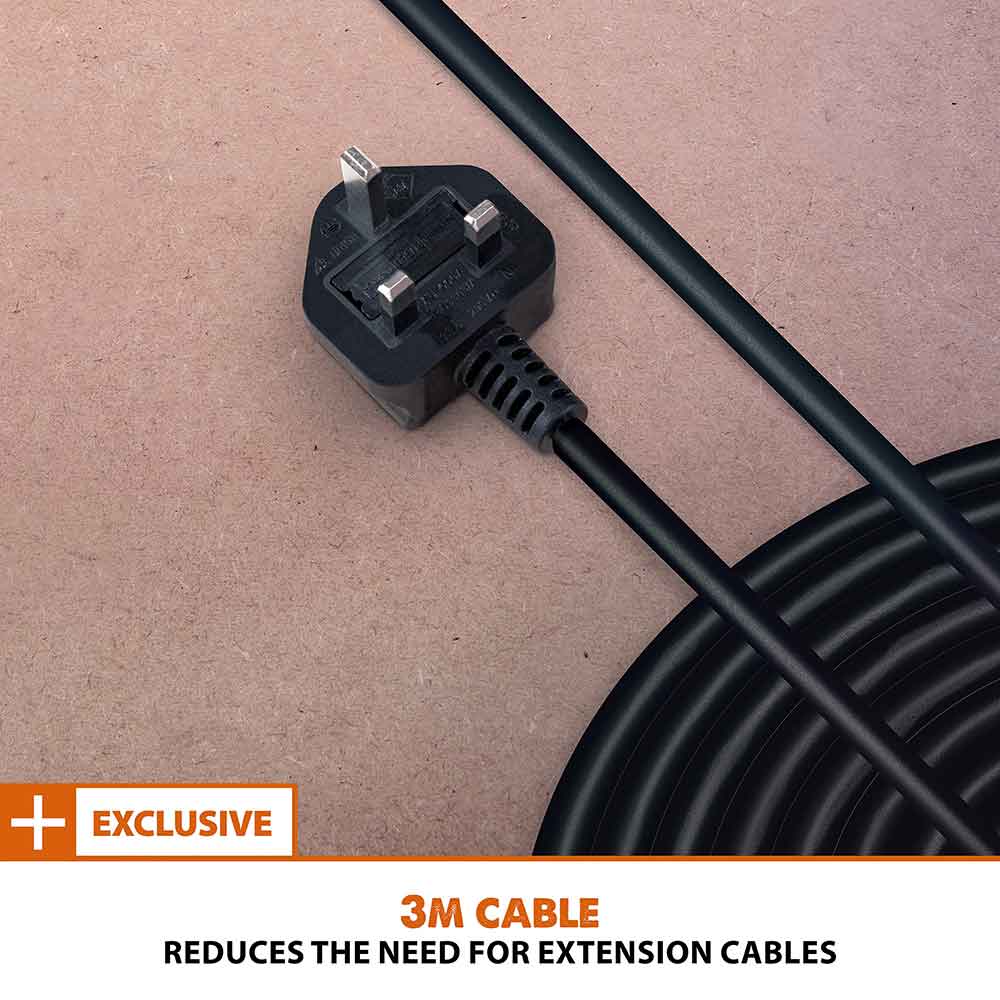 Evolution R185SMS+ 185mm Sliding Compound Mitre Saw With TCT Multi-Material Cutting Blade (230V)