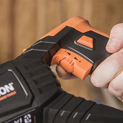 Evolution Corded Reciprocating Saw 850W (230v) Including 4 Blades | R230RCP