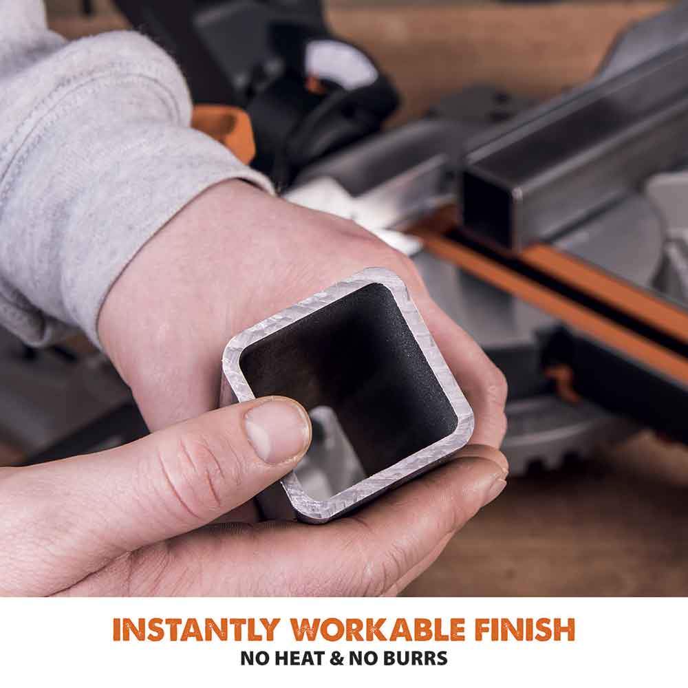 Evolution R255SMS 255mm Sliding Mitre Saw With TCT Multi-Material Cutting Blade