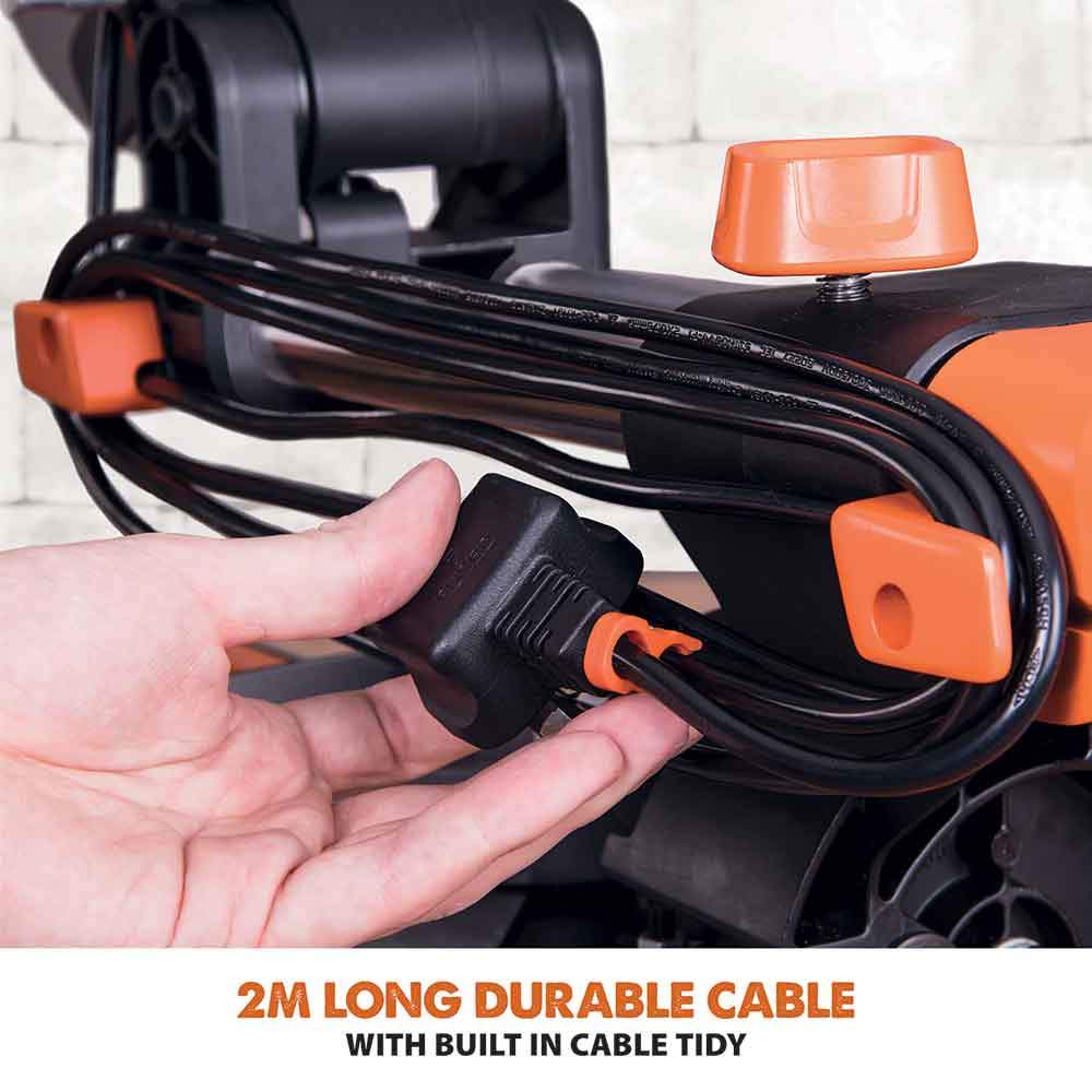 Evolution R255SMS 255mm Sliding Mitre Saw With TCT Multi-Material Cutting Blade