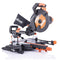 Evolution R255SMS+ - 255mm Sliding Mitre Saw With TCT Multi-Material Cutting Blade - Evolution Power Tools UK