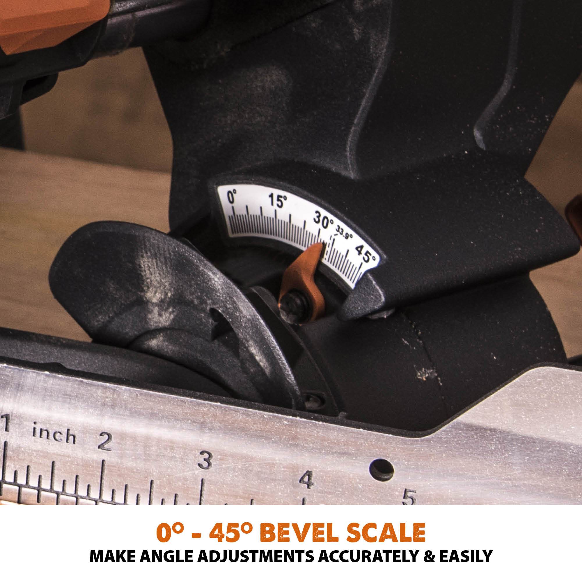 Evolution R255SMS+ 255mm Sliding Mitre Saw With TCT Multi-Material Cutting Blade (Refurbished - Like New)