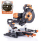 Evolution R255SMS-DB+ 255mm Double Bevel Sliding Mitre Saw With TCT Multi-Material Cutting Blade (B) - Evolution Power Tools UK
