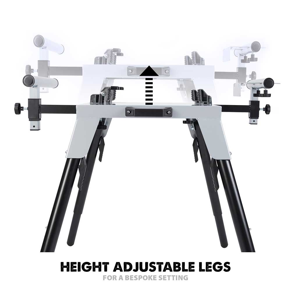 Evolution R355CPS 355mm Chop Saw + Extra 355mm Blade + Chop Saw Stand Bundle