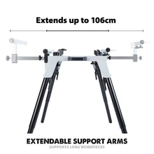 Evolution R355CPS 355mm Chop Saw + Extra 355mm Blade + Chop Saw Stand Bundle