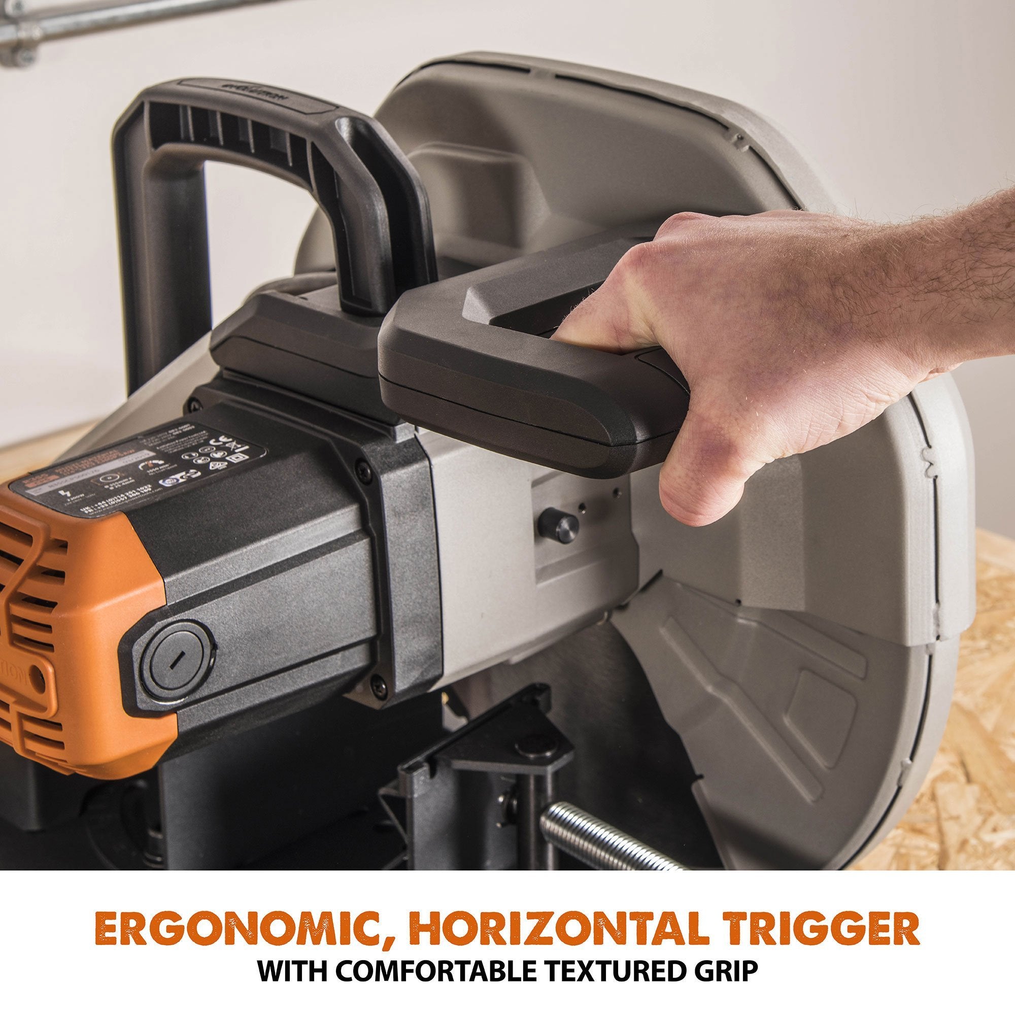 Evolution R355CPS 355mm Chop Saw with TCT Multi-material Cutting Blade