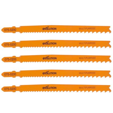 Evolution RAGE7-S Jigsaw Blades x5