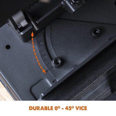 Refurbished C-Stock Evolution R355CPS 355mm Chop Saw with TCT Multi-material Cutting Blade