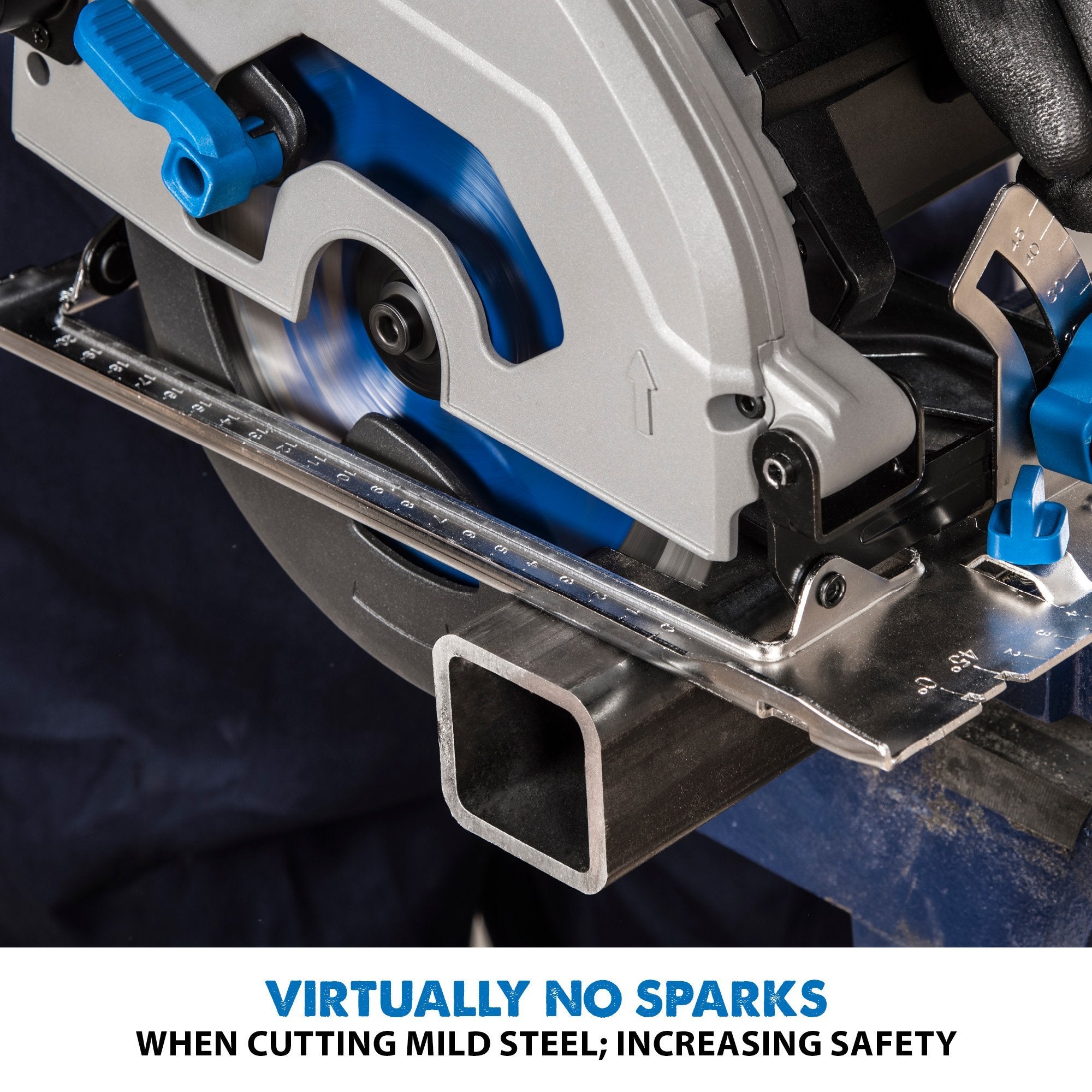 Evolution S185CCSL 185mm Metal Cutting Circular Saw with TCT Mild Steel Cutting Blade