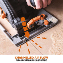 Evolution R185CCSX Handheld Circular Saw, ST2800-G2  2.8m 2-piece Track & 3-piece Mini-Track Bundle