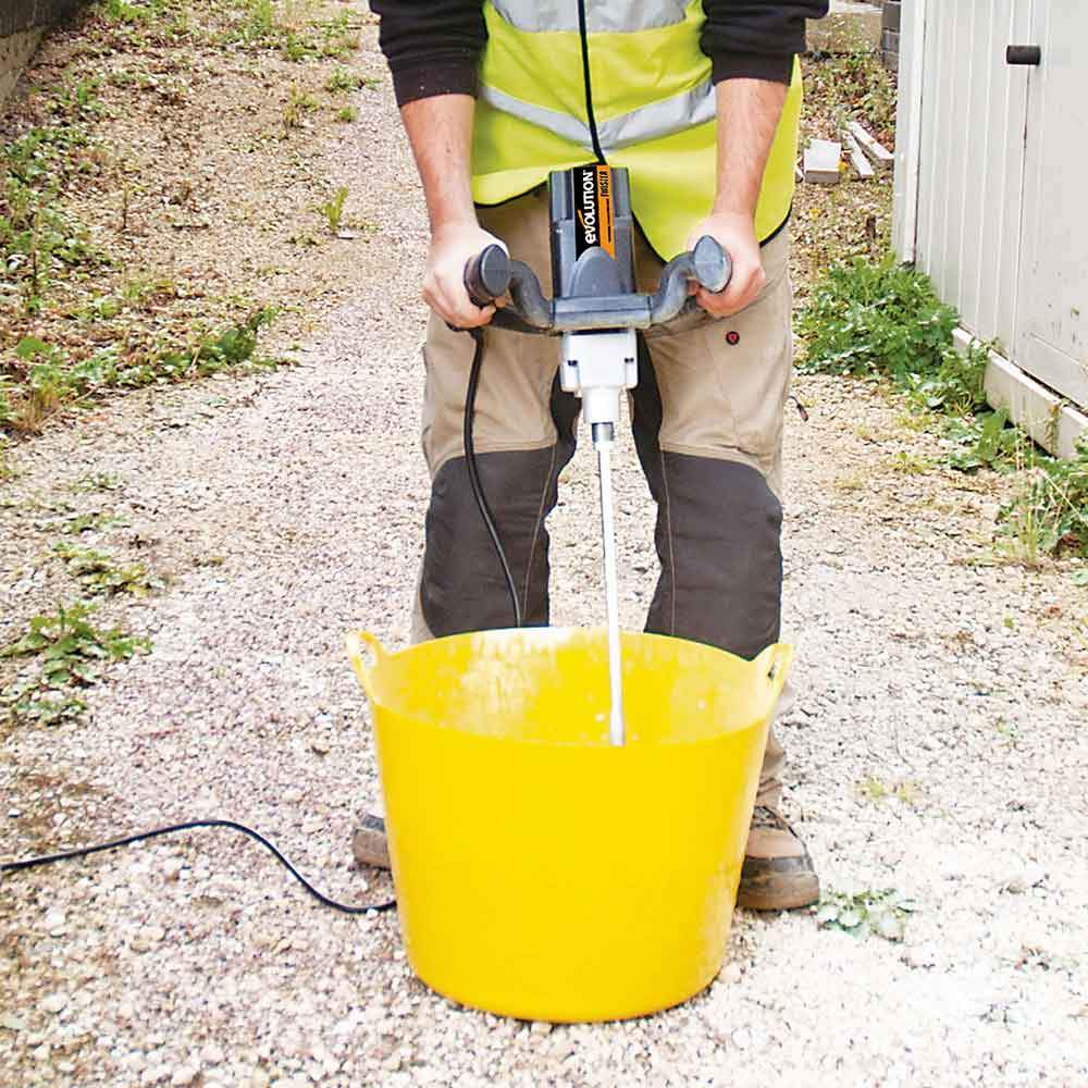 Evolution Twister Variable Speed Paddle Mixer with 120mm Spiral Paddle